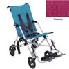 Convaid CX14 900490-903467 Cruiser Textilene 30 Degree Fixed Tilt Wheelchair Stroller - Raspberry