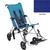 Convaid CX18 902594-903464 Cruiser Textilene 30 Degree Fixed Tilt Wheelchair Stroller - Navy Blue Made in USA 