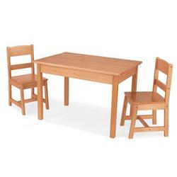 Kidkraft 26681 Rectangle Table 2 Chair Set Natural Coupons