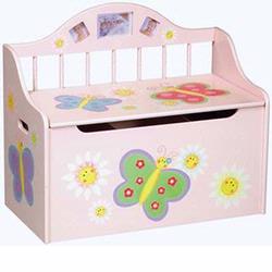 butterfly toy chest