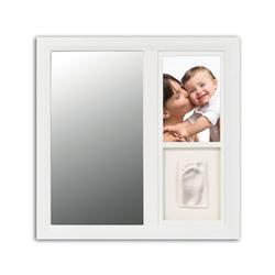 Baby Art, FR018WHO Mirror Print Frame - White