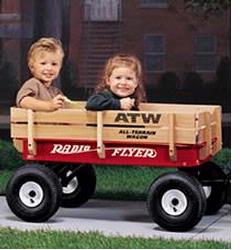 Radio Flyer 32 All Terrain Steel & Wood Wagon - Coupons and