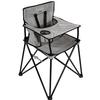 ciao! baby HB2016 - Portable High Chair -  Grey Check 