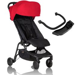 Mountain Buggy Nano 2 Stroller Ruby With Nano Grab Bar And Food Tray Coupons And Discounts May Be Available