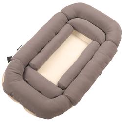 Sleep N Feed Breastfeeding Travel Bassinet Baby Nesting System Pillow - Charcoal