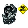 Peg Perego 4/35 Nido Car Seat with Load Leg Base - Ice/Grey with Baby on Board Sign