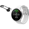 Polar Ignite GPS Heart Rate Monitor Watch - White/Silver (S) with BONUS Charging Cable 