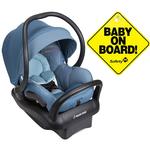 Maxi-Cosi Mico Max 30 Infant Car Seat - Frequency Blue with BONUS Baby on Board Sign