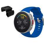 Polar Vantage M Multi Sport GPS Heart Rate Watch - Blue (M/L) with BONUS Bike Mount