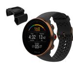 Polar Vantage M Multi Sport GPS Heart Rate Watch - Black/Copper (M/L) with BONUS Bike Mount