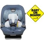Maxi-Cosi Magellan XP 5-in-1 Convertible Car Seat -  Frequency Blue with Baby on Board Sign