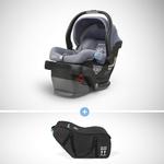 UPPAbaby MESA Infant Car Seat - Henry (Blue Marl) Wool Version + Travel Bag for MESA