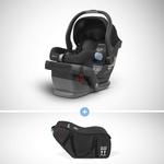 UPPAbaby MESA Infant Car Seat - Jake (Black) + Travel Bag for MESA 