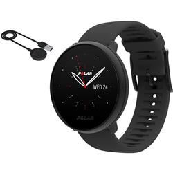 Polar Ignite 2 Fitness Smartwatch with Integrated GPS and Wrist-Based Heart Monitor - Black/Pearl (S/L) with USB Charging Cable 