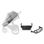 UPPAbaby Ridge Accessories Bundle with Parent Console / Snack Tray / Sun and Bug Shield