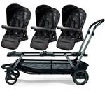Peg Perego Triplette Piroet Stroller with Pop-Up Seats - Universo