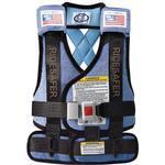 Safe Traffic Systems JK10201BWB Safe Rider 3 Travel Vest Large (50 to 80 lb) - Blue - open Box