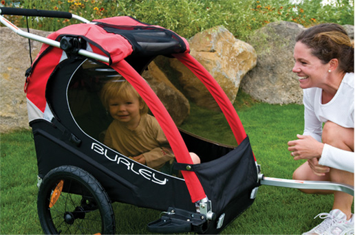 Burley Solo Bike Trailers- FREE Shipping