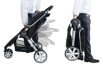 britax b agile stroller folding