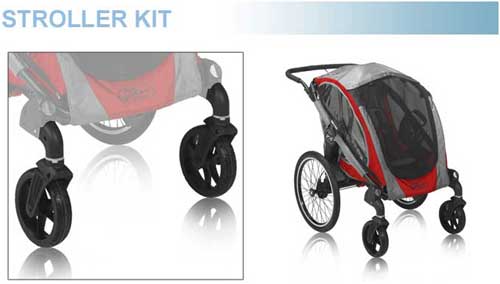 baby jogger pod trailer kit
